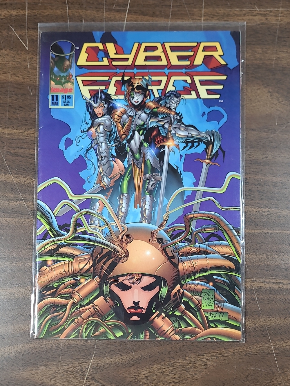 Cyber Force #11 Comic Book - March Bagged